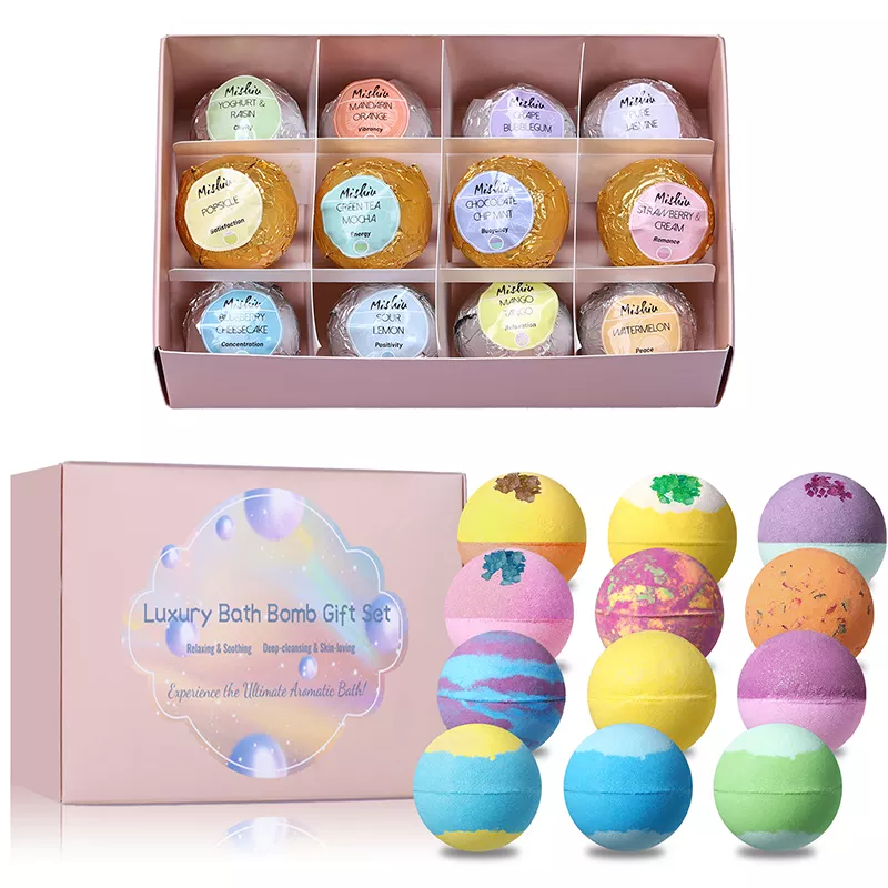 Juego de regalos de bombas de baño para hombres al por mayor