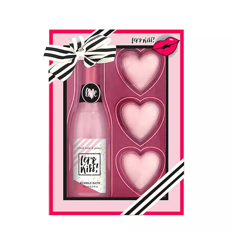 Valentines Bath Bombs Etiqueta privada