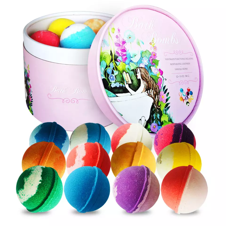 Bath Bombs for Women Etiqueta privada