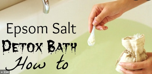 Cómo hacer un baño de sal de Epsom