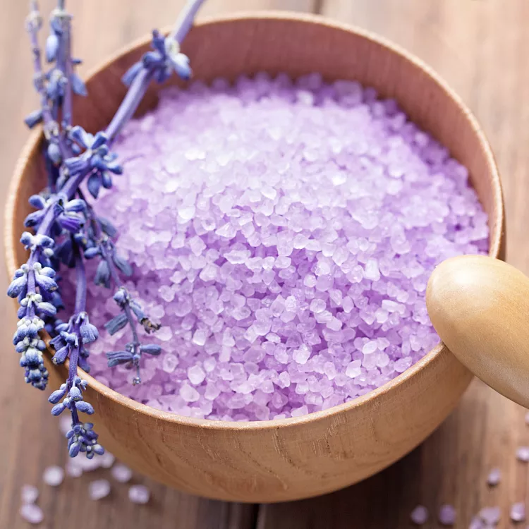 Etiqueta privada de Lavender Epsom Salt