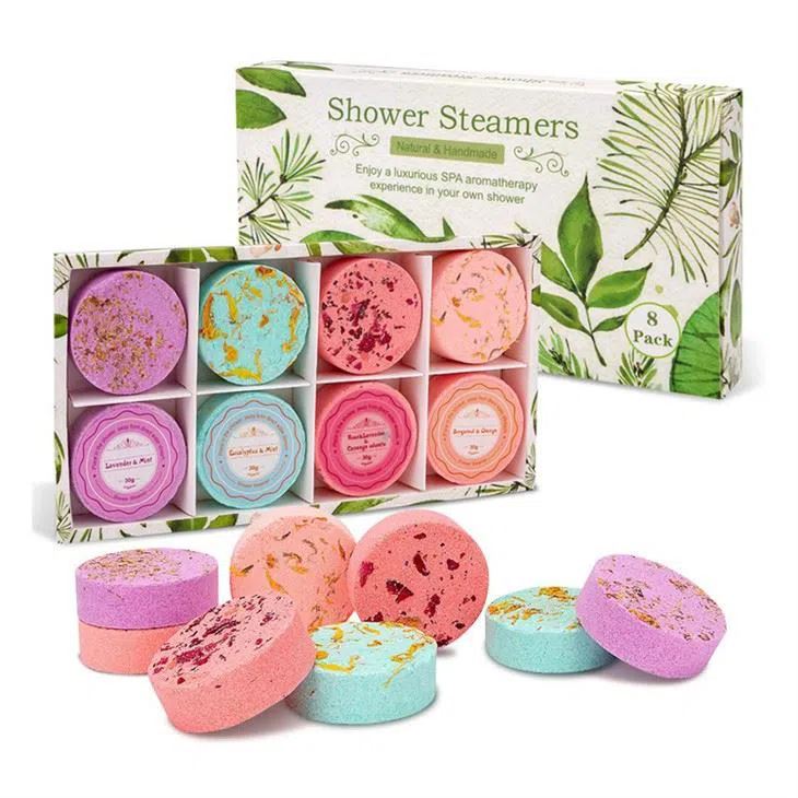 AROMATERAPY Shower Steamers Etiqueta privada