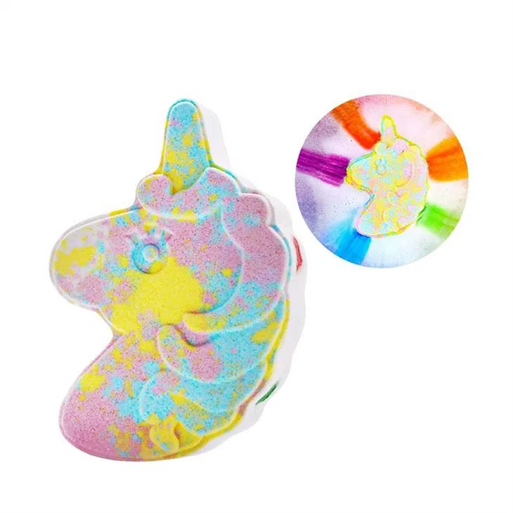 Unicornio Rainbow Baño Bomba Private Lable