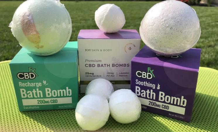 Mi experiencia con bombas de baño CBD