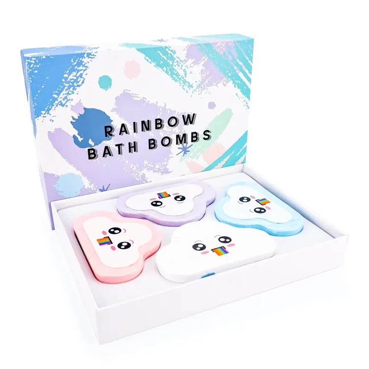 Cloud Fizzy Rainbow Bath Bombas al por mayor