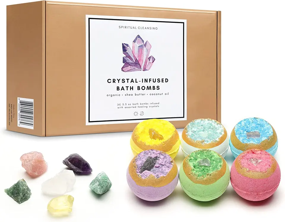 Bombas de baño con cristales dentro de la venta al por mayor