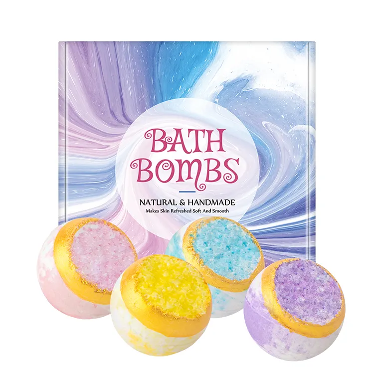 Etiqueta privada Geode Bath Bomba
