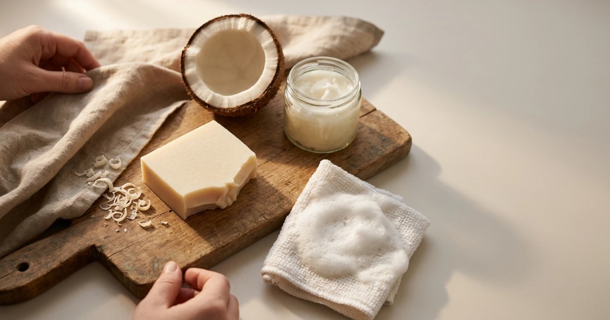 make coconut soap make coconut soap