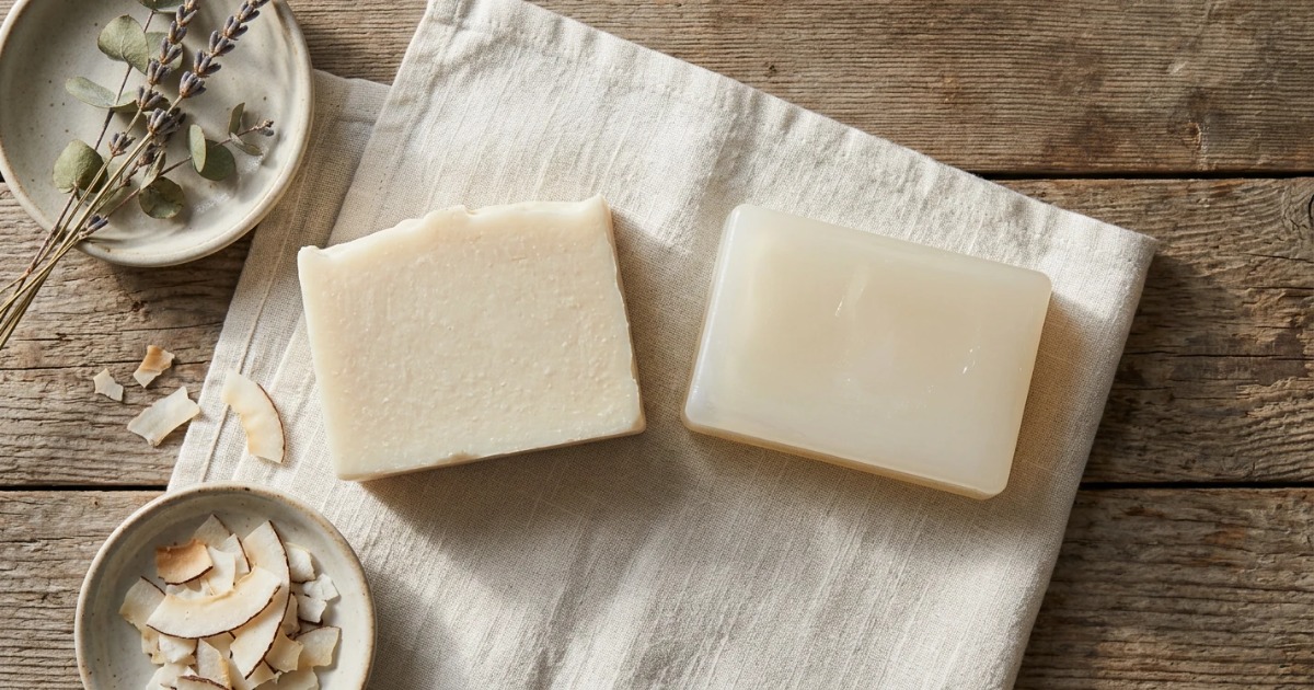 Cold-Process vs. Melt-and-Pour Coconut Oil Soap