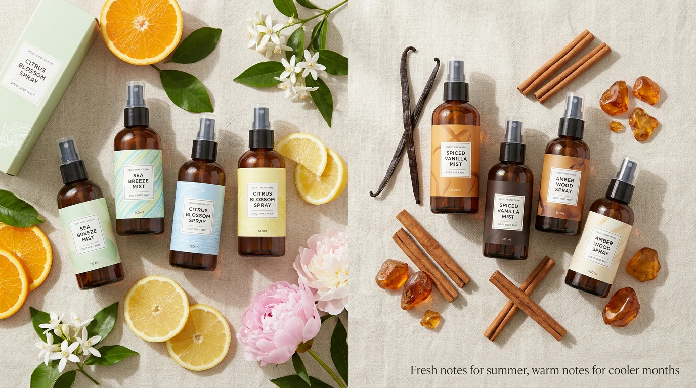 Choosing the Right Body Mist for You Choosing the Right Body Mist for You