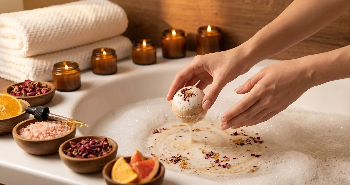 5 beneficios clave de una bath bomb