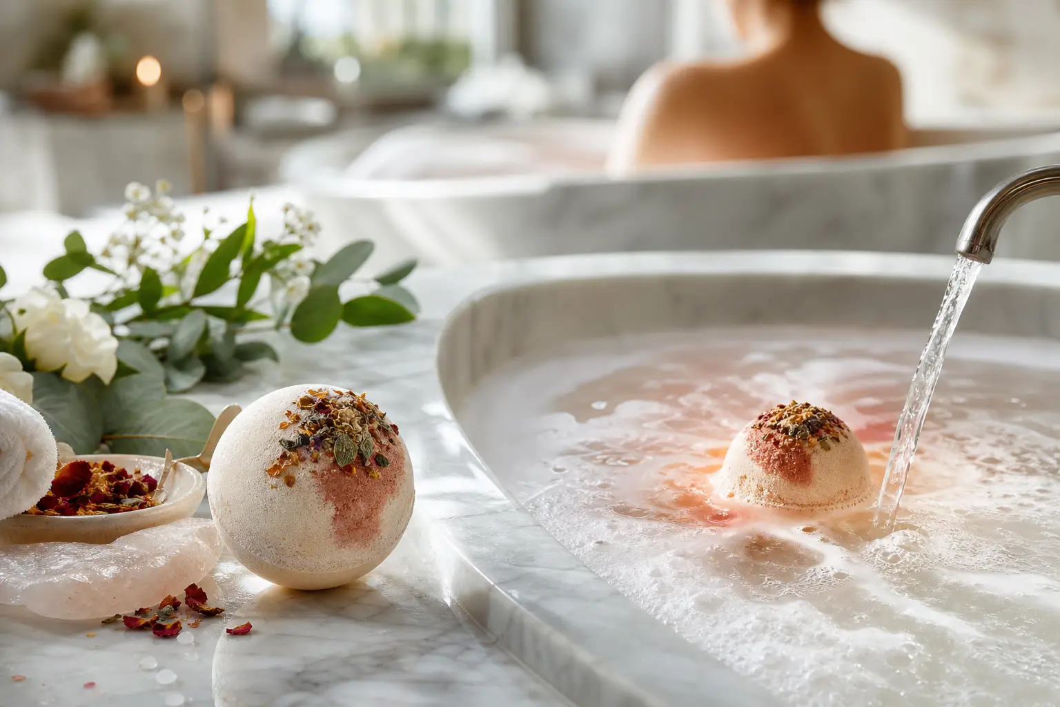 ¿Las bombas de baño se ponen antes o después del agua?
