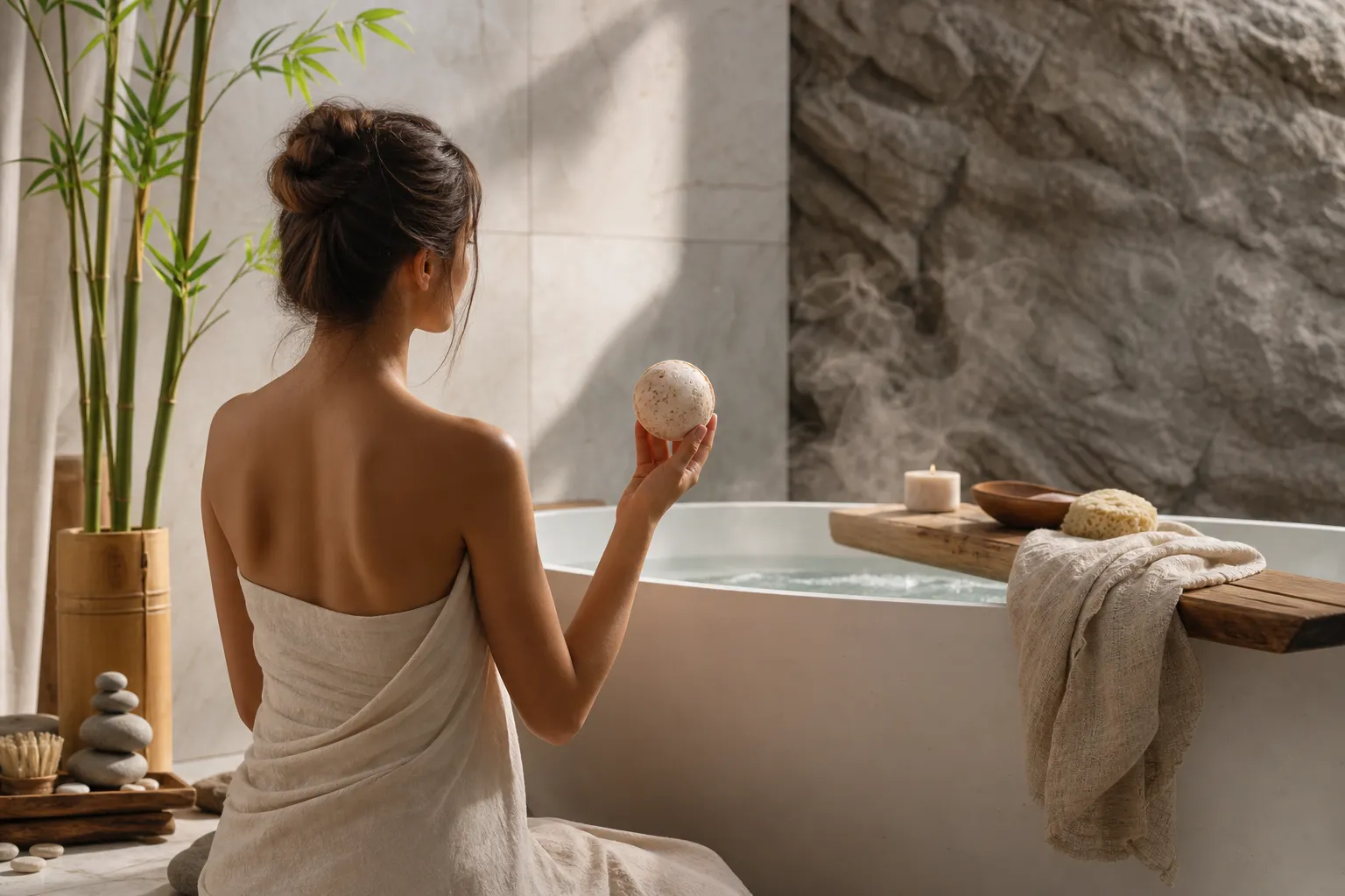 ¿Una bomba de baño te limpia?