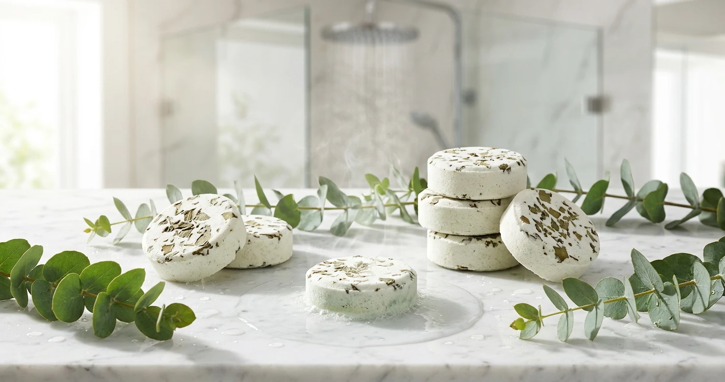 Beneficios de los shower steamers de eucalipto