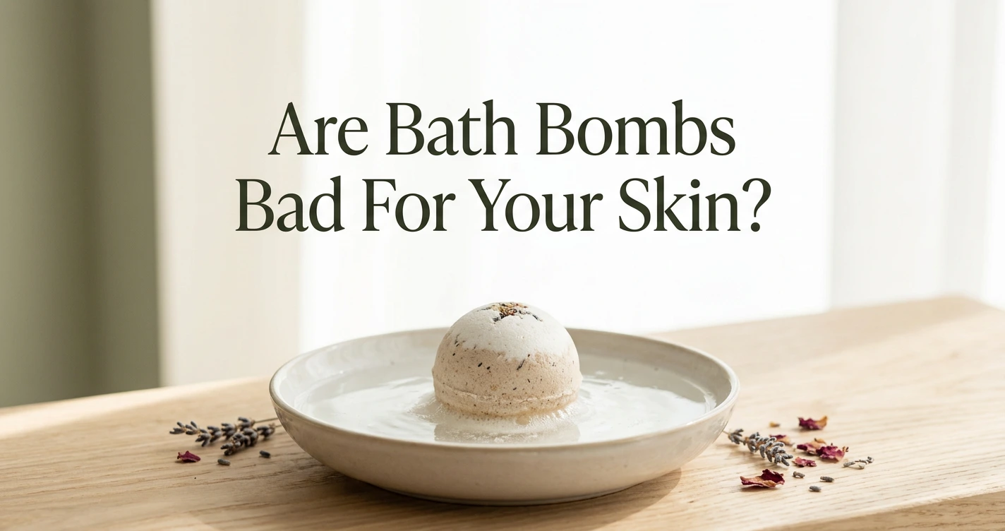¿Las bombas de baño son malas para la piel?
