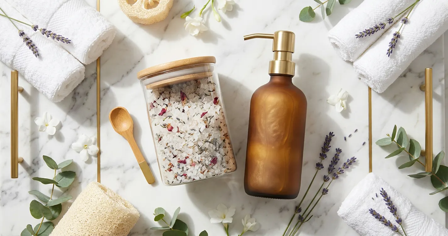 ¿Pueden las sales de baño reemplazar el gel de ducha?