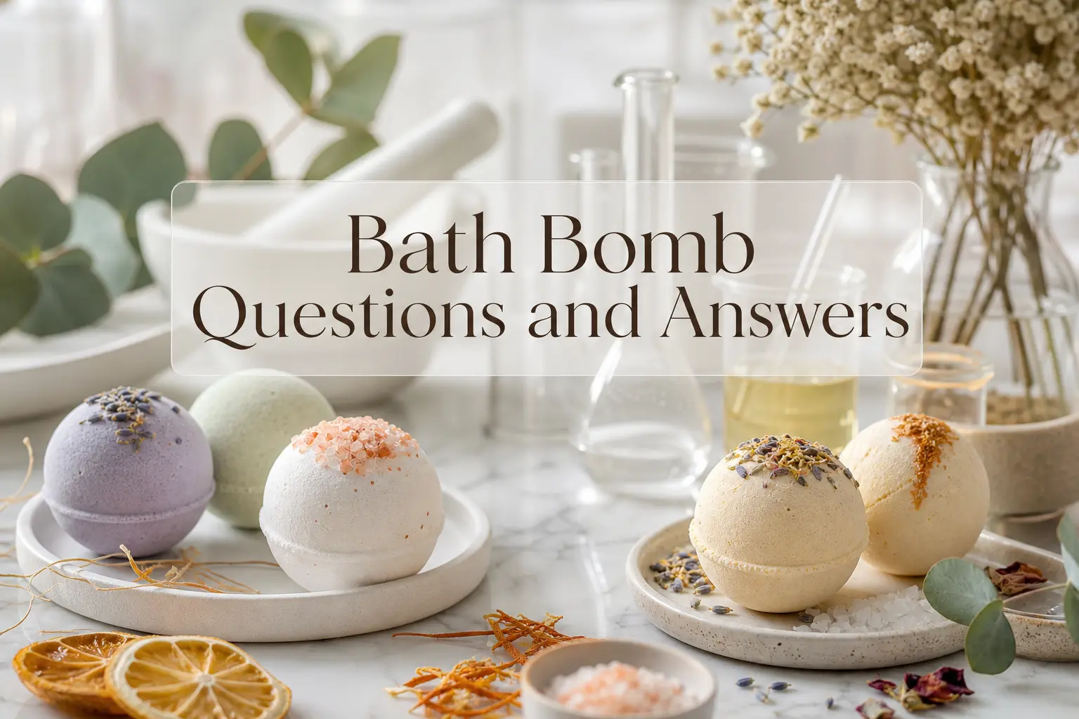 Preguntas y respuestas sobre bath bombs