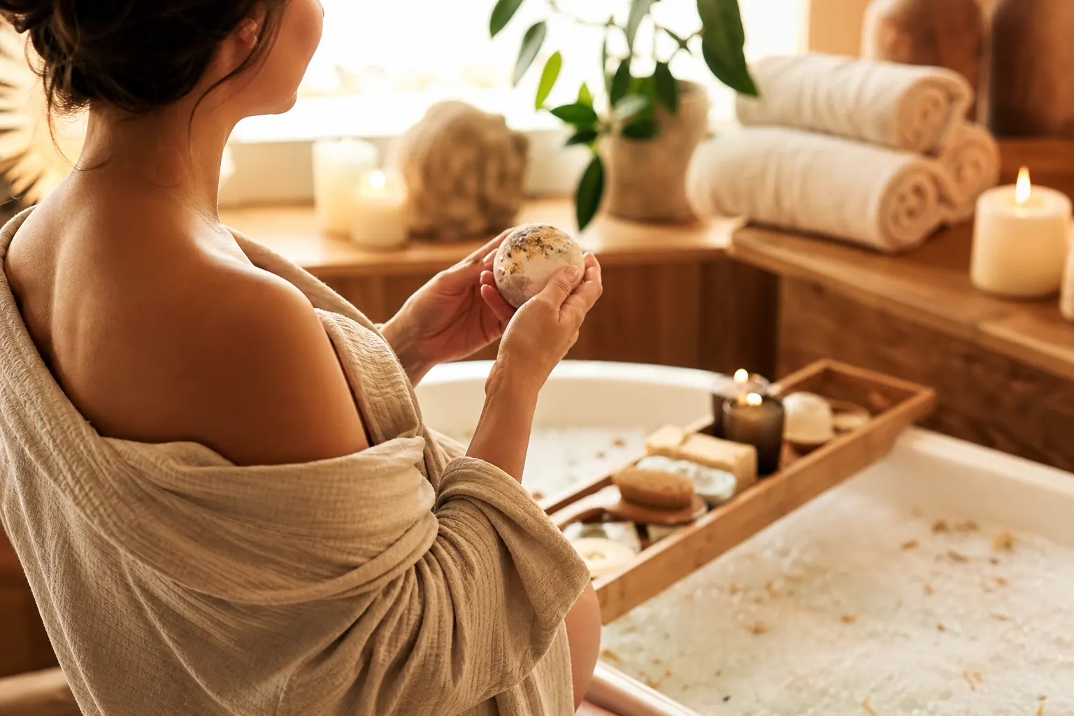 ¿Pueden las mujeres embarazadas usar bombas de baño?