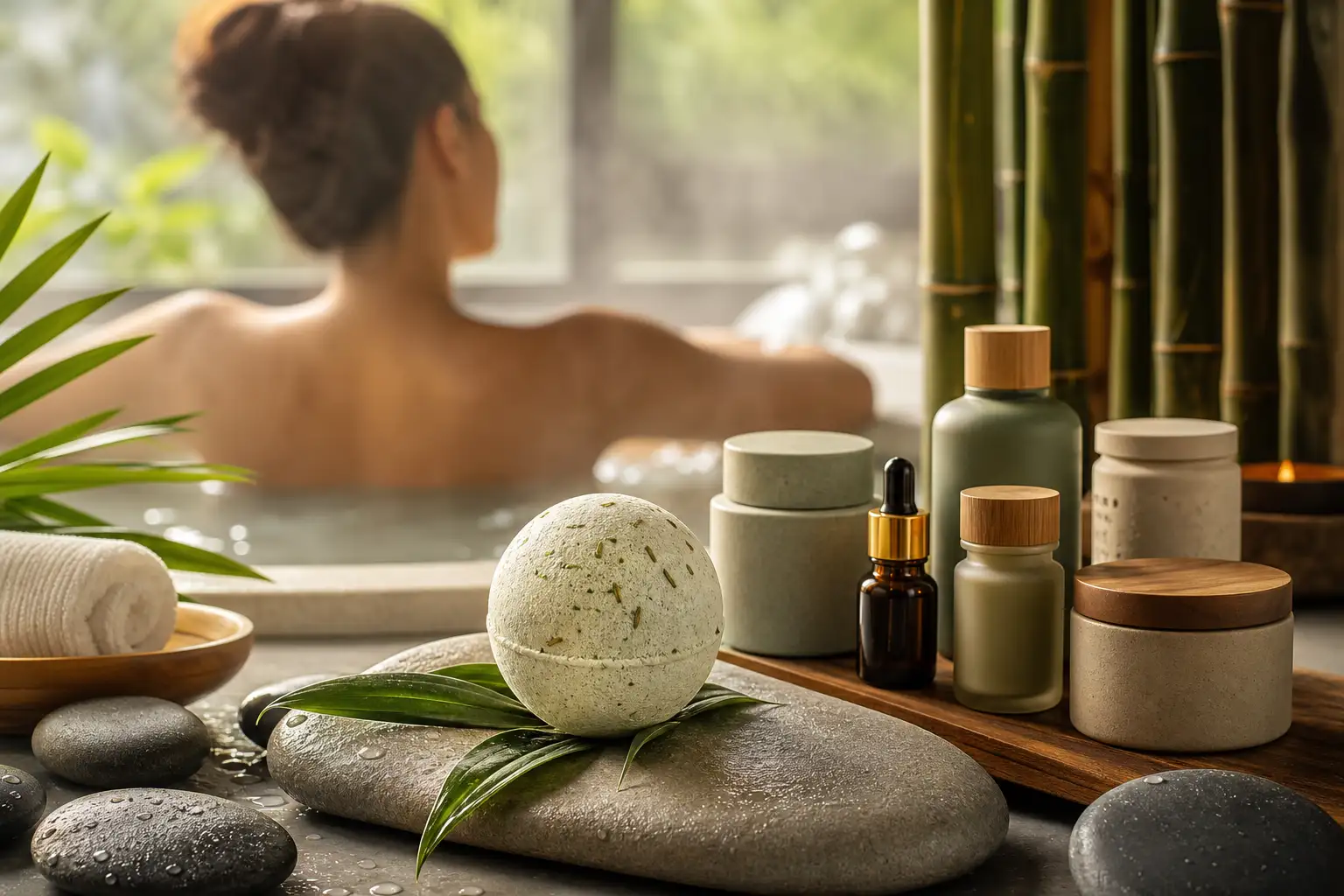 ¿Las bombas de baño de CBD te colocan?