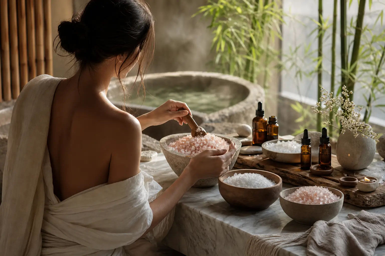 Tu cocina probablemente tiene todo lo que necesitas para un lujoso baño de inmersión