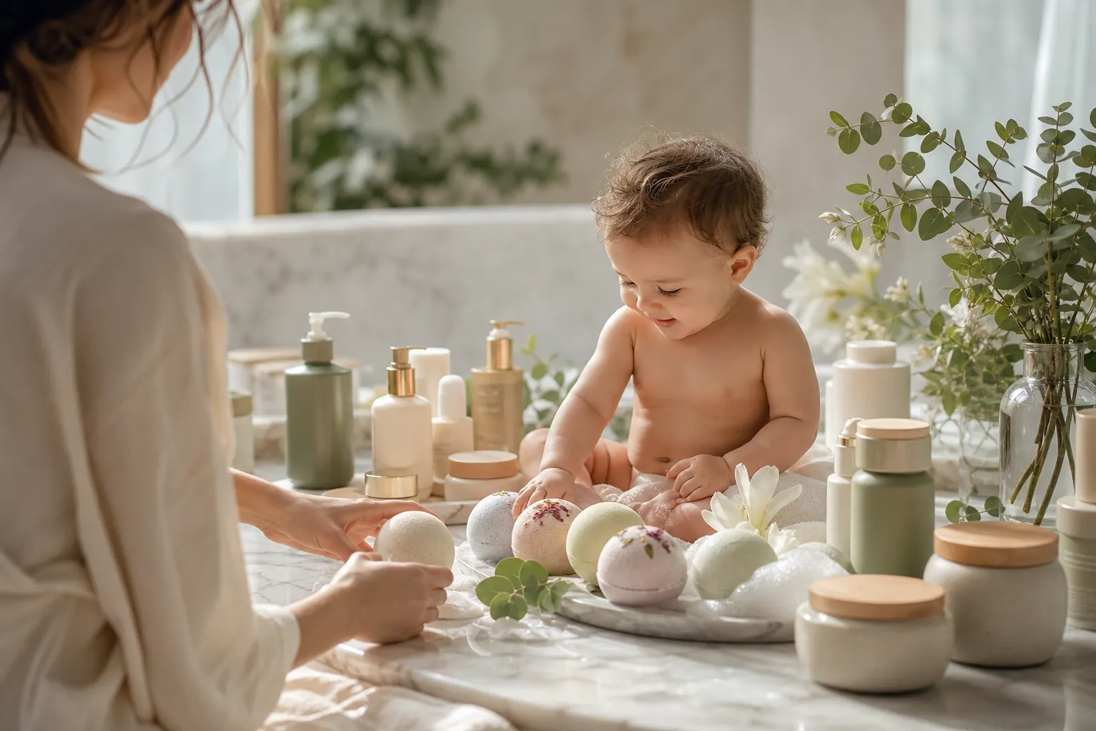 ¿Qué pasa si un bebé come una bomba de baño?