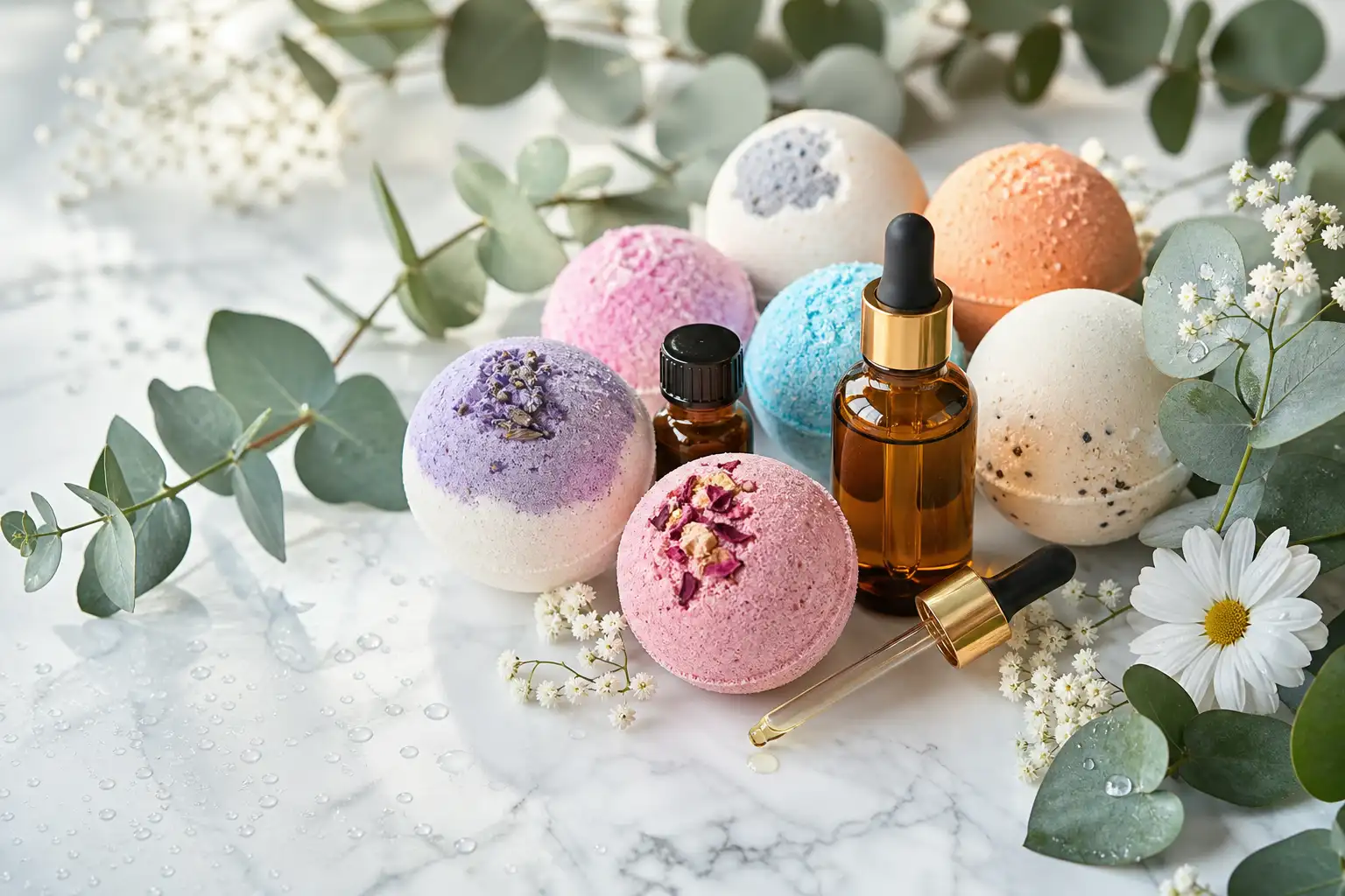 Los 10 mejores aceites esenciales para bombas de baño