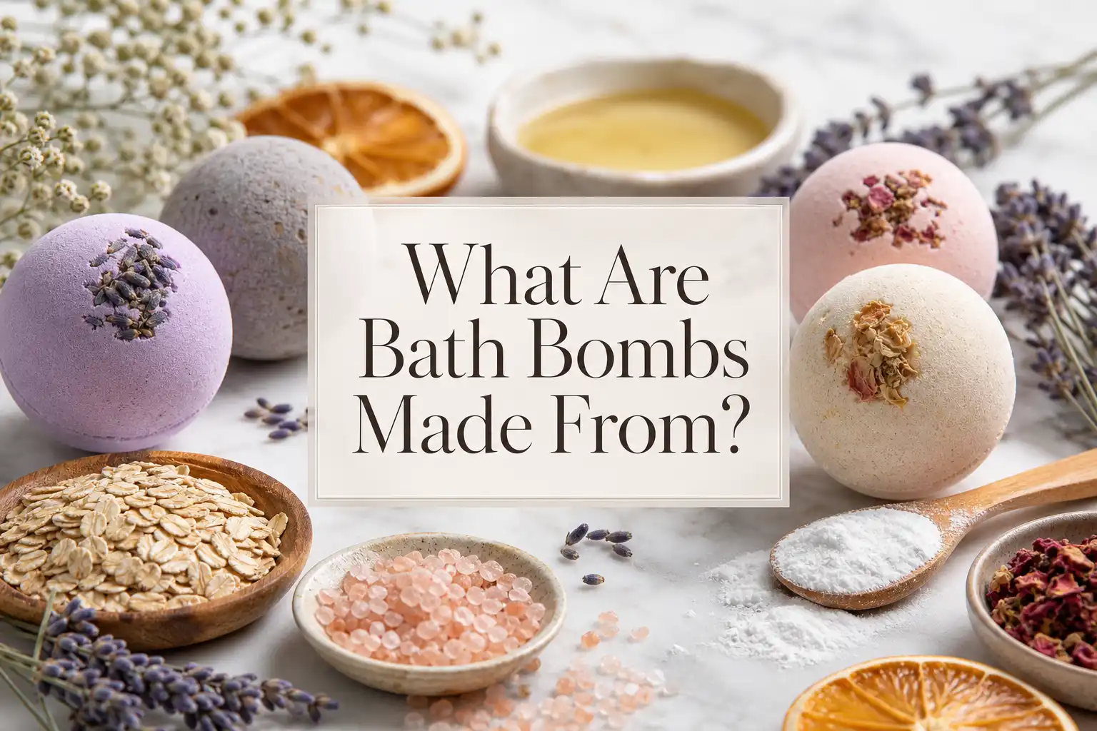 ¿De Qué Están Hechas Realmente las Bath Bombs?