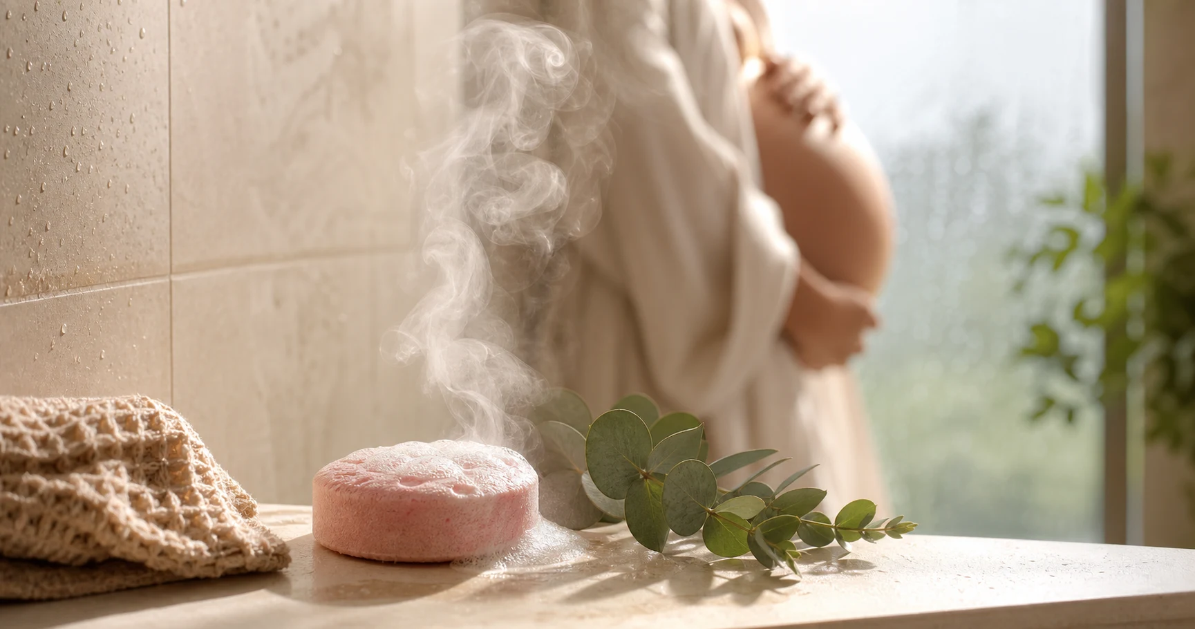 ¿Se pueden usar shower steamers durante el embarazo?