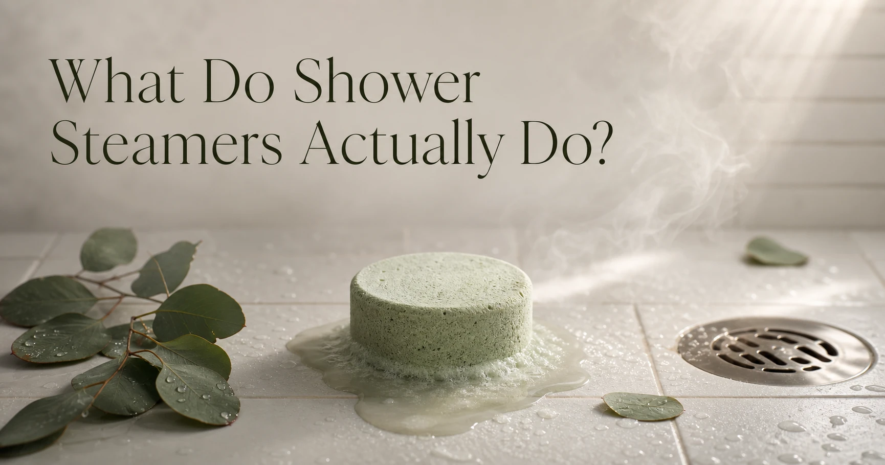 ¿Qué hacen los shower steamers?