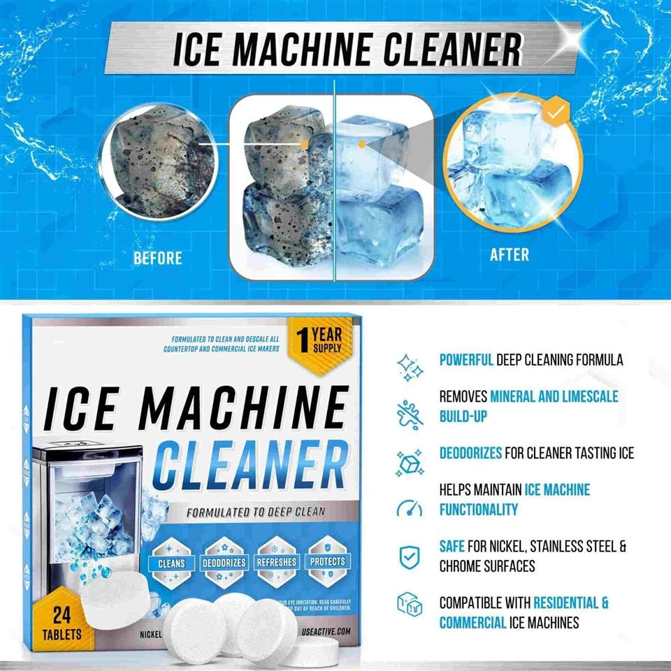 Tabletas de limpieza OEM para máquinas de hielo - Image 4