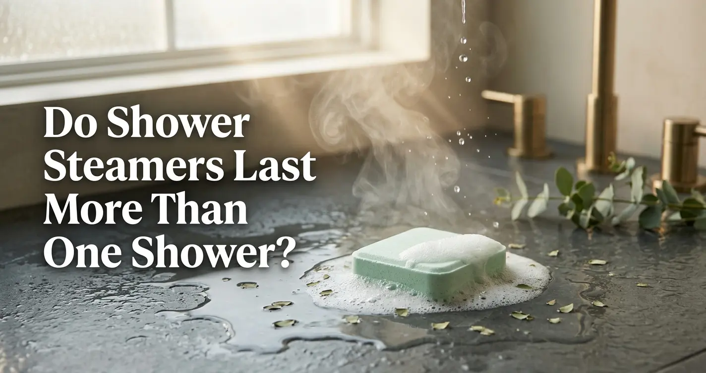 ¿Los shower steamers duran más de una ducha?