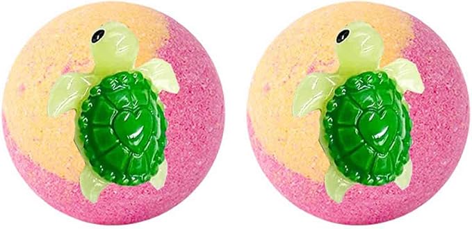 Bath Bomb With Turtle Inside