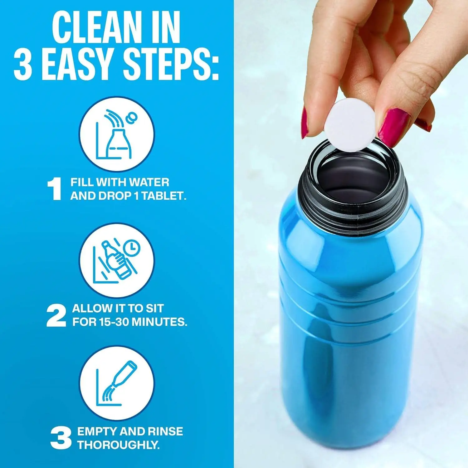 Water Bottle Cleaning Tablets​ - Image 4