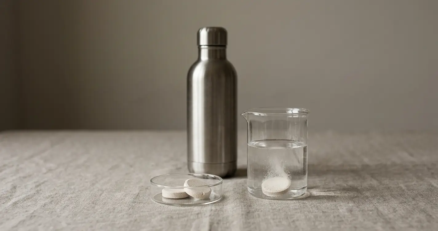 ¿Se pueden usar tabletas limpiadoras para dentaduras postizas en botellas de agua? Un caso práctico