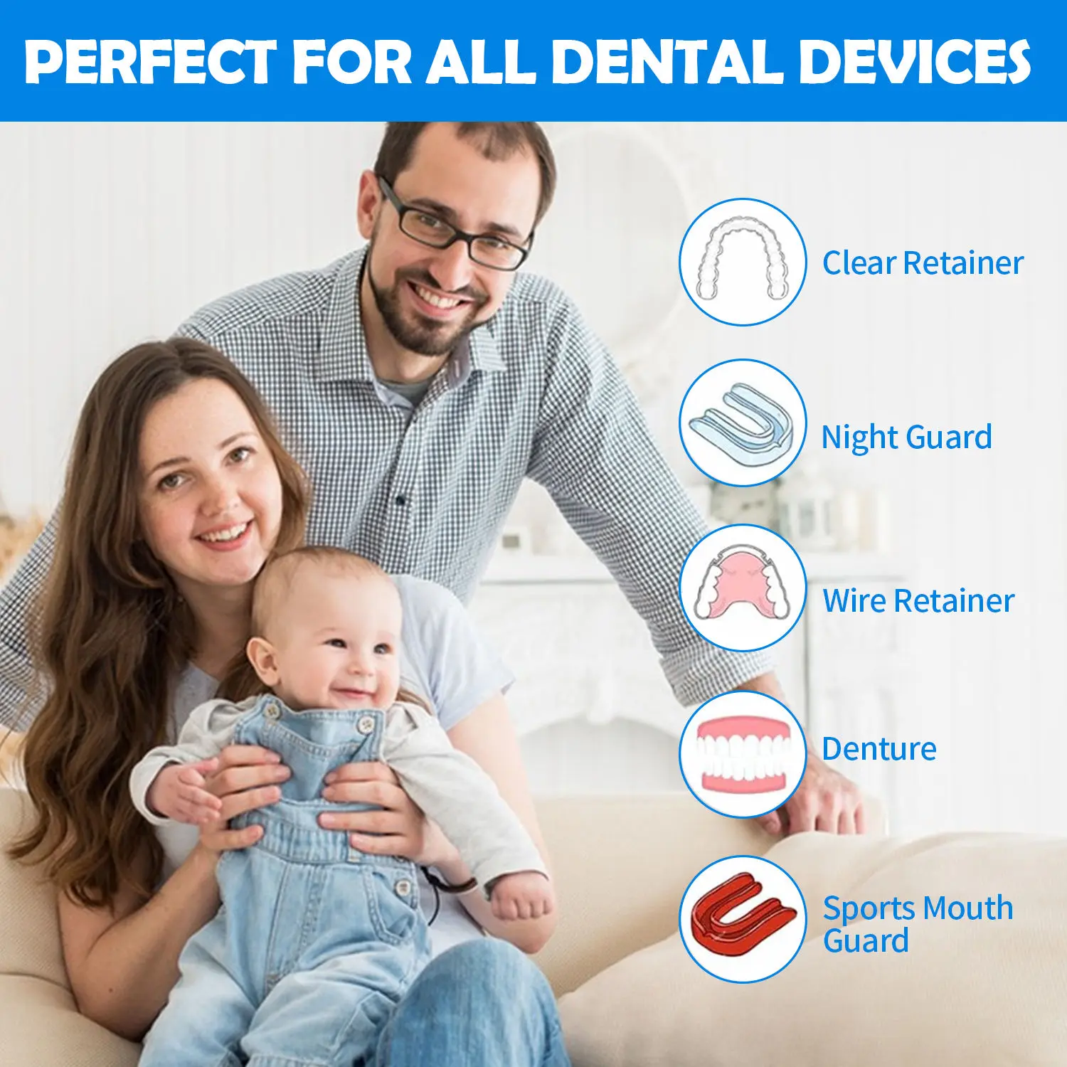 Tabletas de limpieza para protector bucal - Image 4
