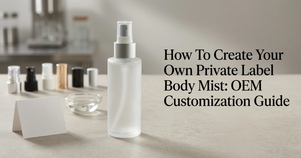 Cómo Crear Tu Propia Bruma Corporal de Marca Privada: Guía de Personalización OEM