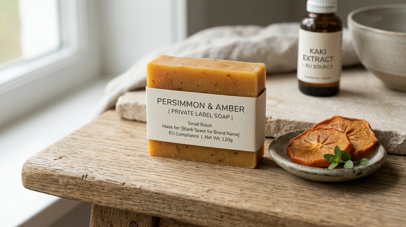 How To Launch Private Label Persimmon Soap In Germany